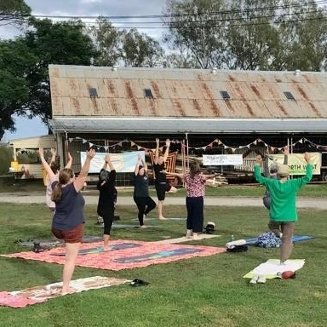 Early Morning Outdoor Yoga